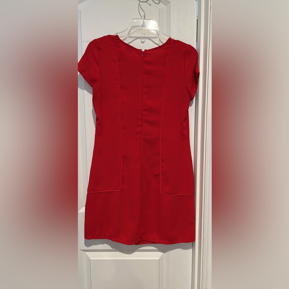 Red dress